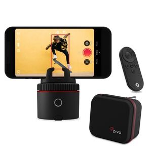 Pivo Pod Red with Remote - Fast Auto Tracking Phone Red